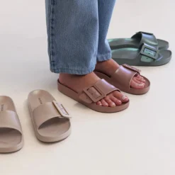 Slides | Sandals^holster Solace- SeagrassMetallic