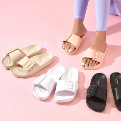 Slides | Sandals^holster Solace- White