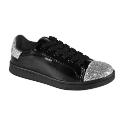 Canvas & Sneakers | Flats^holster Stardust- Black-Silver