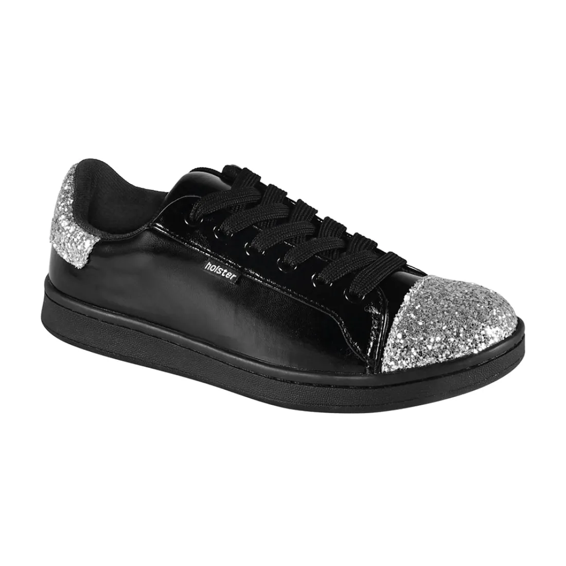 Canvas & Sneakers | Flats^holster Stardust- Black-Silver