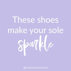 Canvas & Sneakers | Flats^holster Stardust- Black-Silver