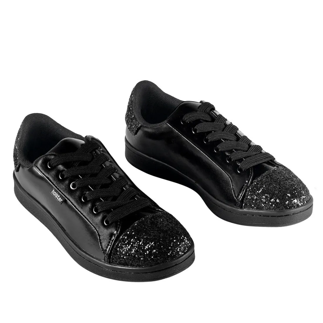 Canvas & Sneakers | Flats^holster StardustBundle- Black-Black/White