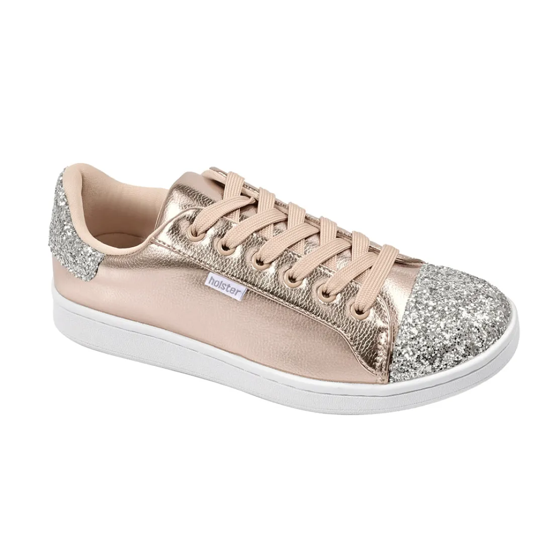 Canvas & Sneakers | Flats^holster StardustBundle- ChampagneGold/Black-Black