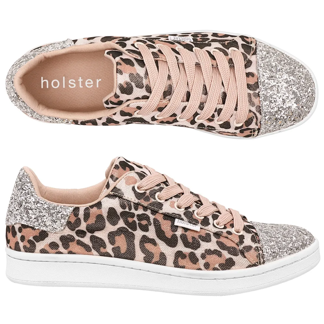 Flats^holster StardustBundle- Leopard/HotPink