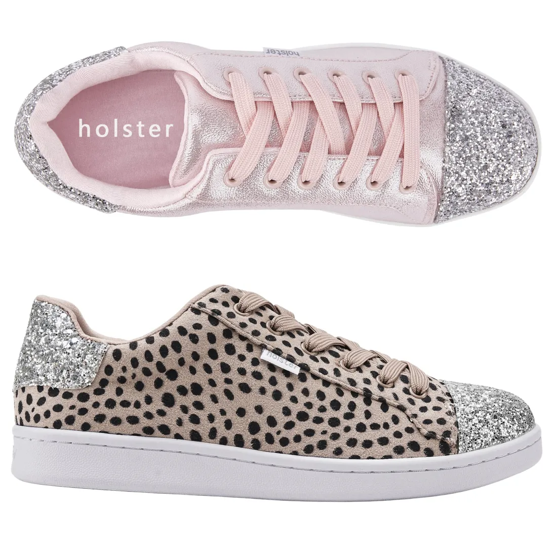 Canvas & Sneakers | Flats^holster StardustBundle- Rose/TanCheetah