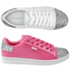 Canvas & Sneakers | Flats^holster StardustBundle- White/HotPink