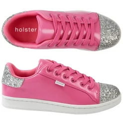 Canvas & Sneakers | Flats^holster StardustBundle- White/HotPink