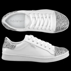 Canvas & Sneakers | Flats^holster StardustBundle- White/Leopard