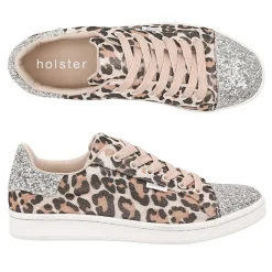 Canvas & Sneakers | Flats^holster StardustBundle- White/Leopard