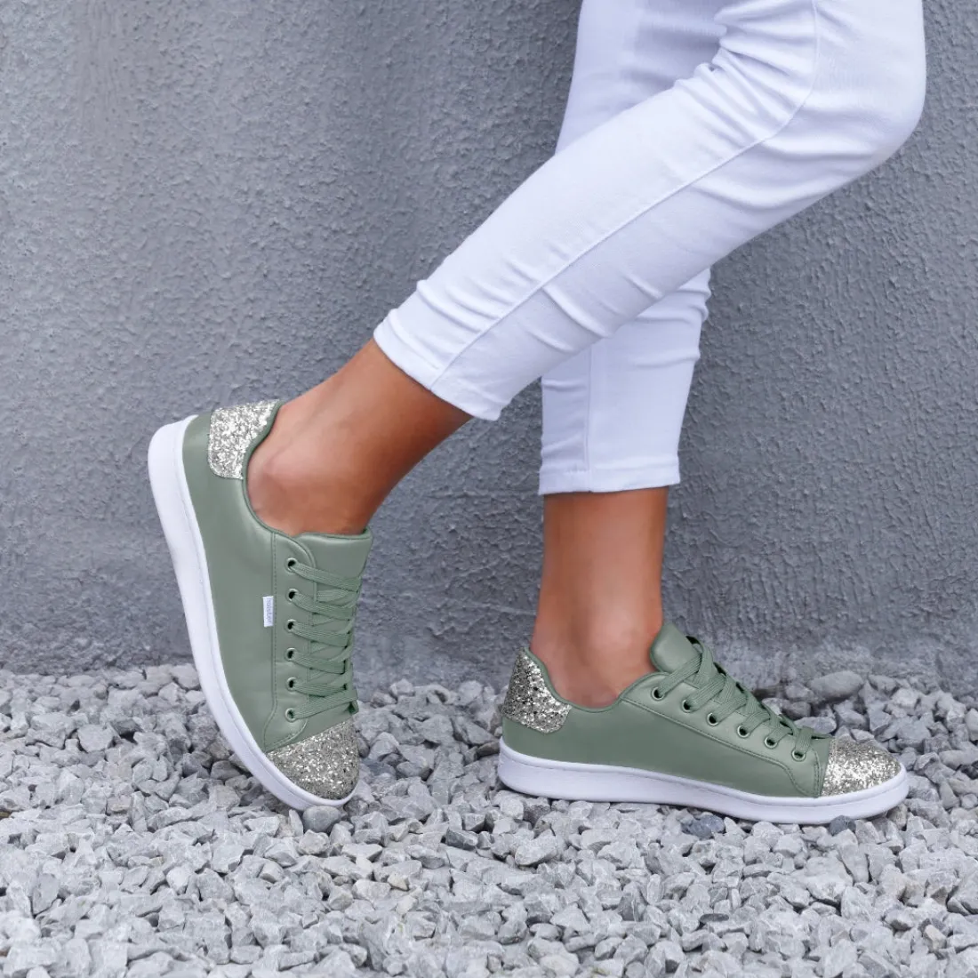 Canvas & Sneakers | Flats^holster Stardust- Seagrass
