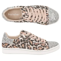 Canvas & Sneakers | Flats^holster Starlite&StardustBundle- Silver/Leopard