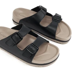 Slides | Sandals^holster StrideBundle- Beige/Black