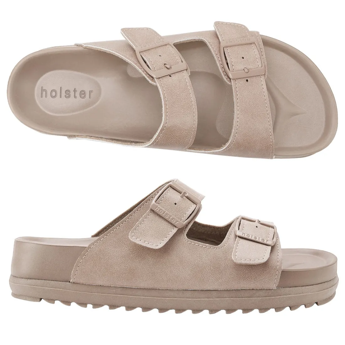 Slides | Sandals^holster StrideBundle- Cheetah/Beige