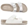 Slides | Sandals^holster StrideBundle- Silver/White