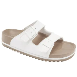 Slides | Sandals^holster StrideBundle- Silver/White
