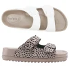 Slides | Sandals^holster StrideBundle- White/Cheetah