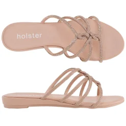 Slides | Sandals^holster SundanceLowWedge- Tan