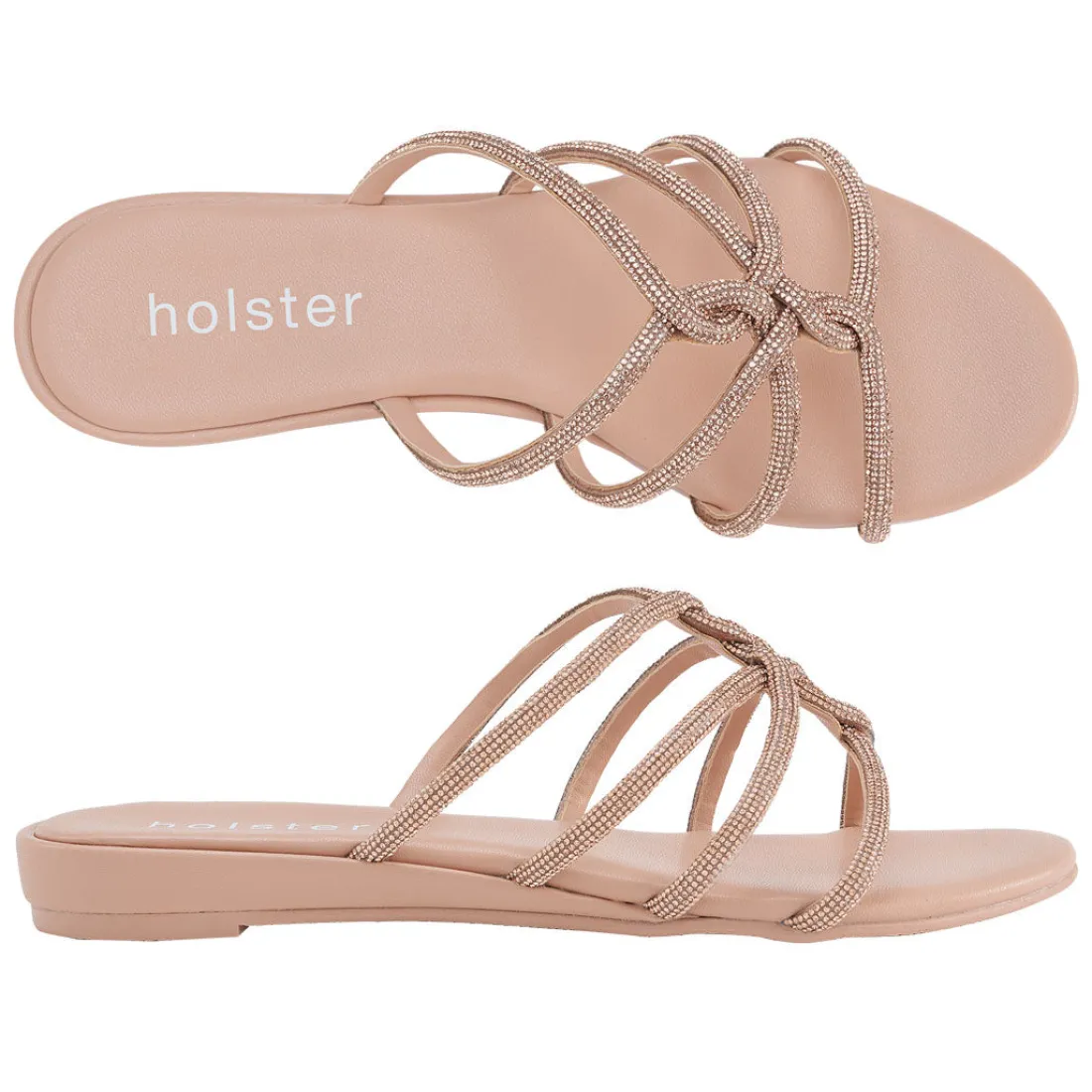 Slides | Sandals^holster SundanceLowWedge- Tan