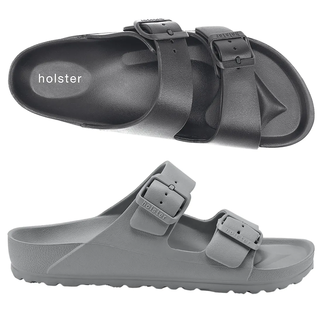 Adults | Slides^holster SundreamerBundle- Graphite/Silver