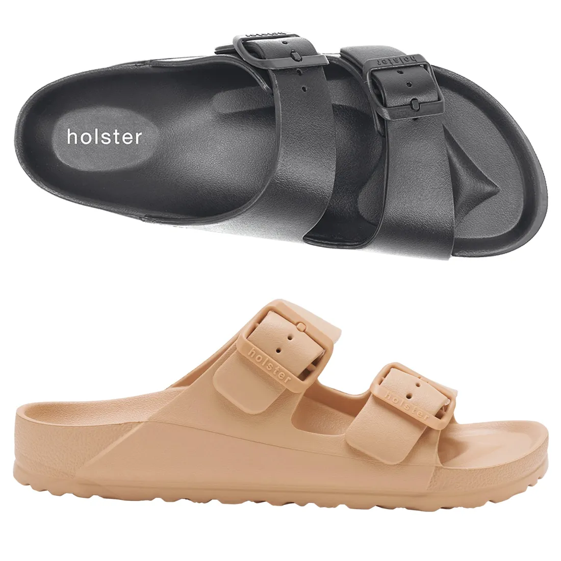 Adults | Slides^holster SundreamerBundle- Graphite/Tan