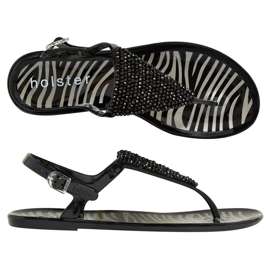 Sandals | Flats^holster Sunset- Black