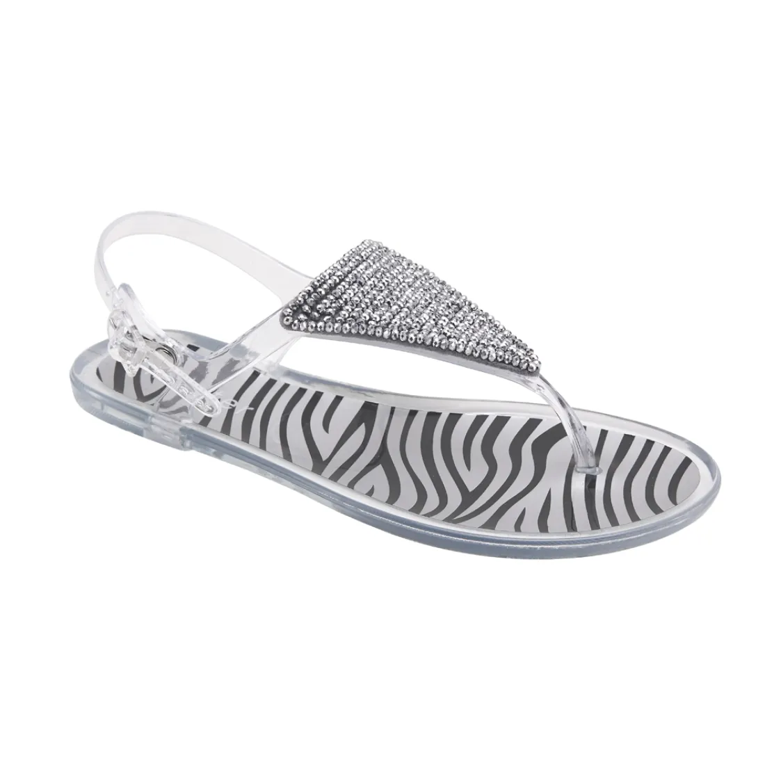 Sandals | Flats^holster Sunset- Clear