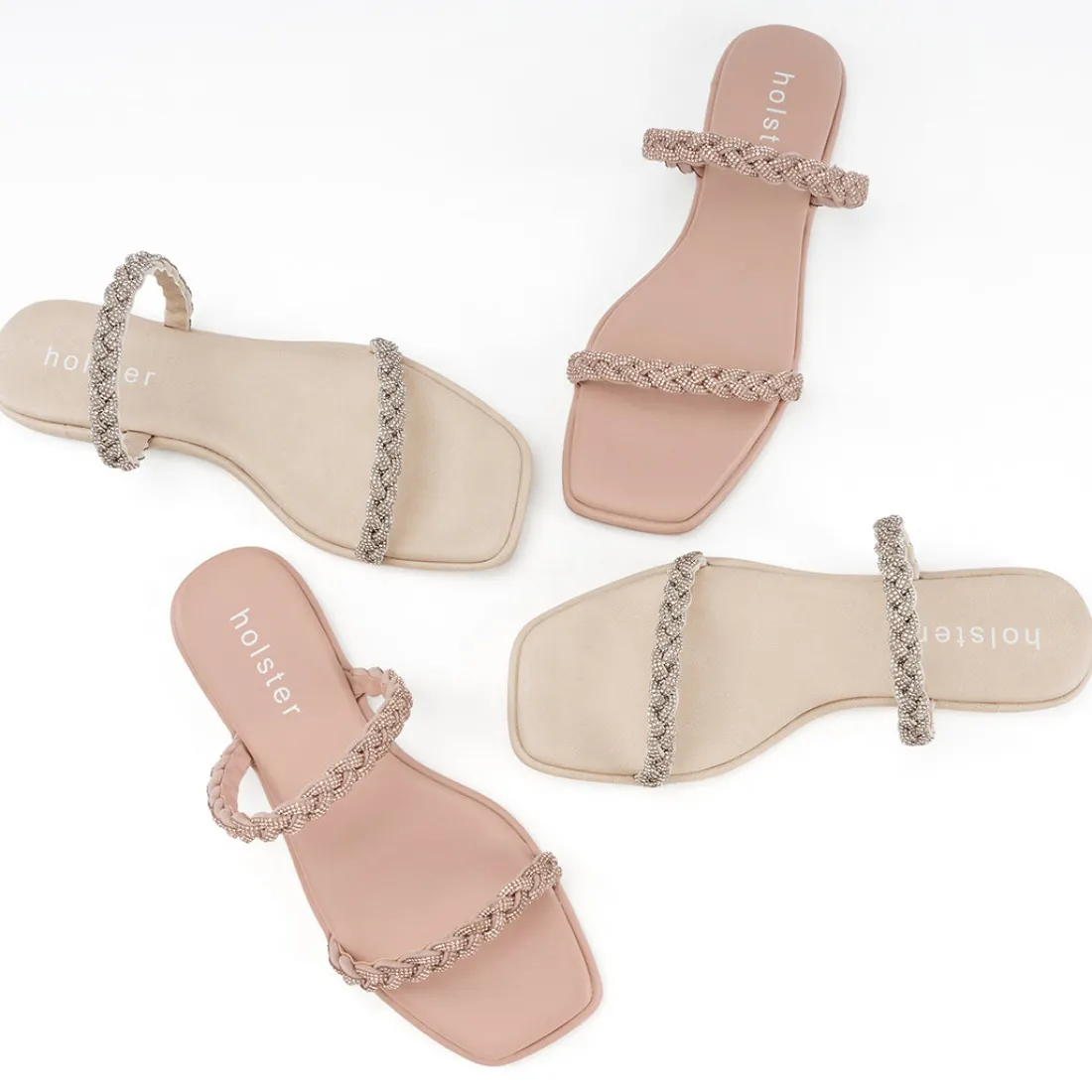 Slides | Sandals^holster TianaBundle- Beige/Tan