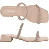 Slides | Sandals^holster TianaHeel- Tan