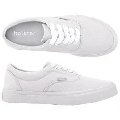 Adults | Canvas & Sneakers^holster VertSneaker- White