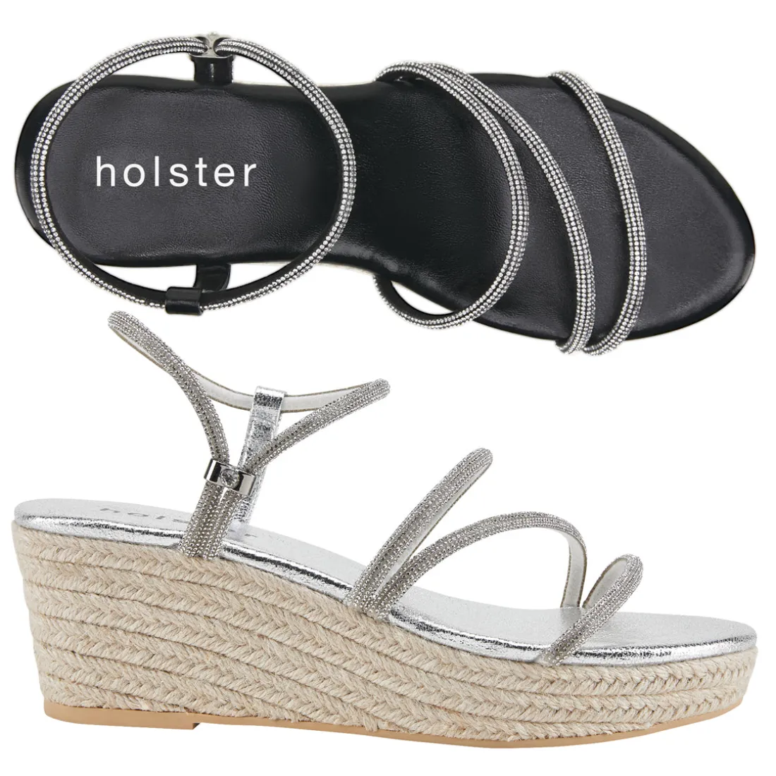 Espadrilles | Sandals^holster VivaEspadrilleBundle- Black/Silver