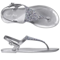 Sandals | Flats^holster Zoey- Silver